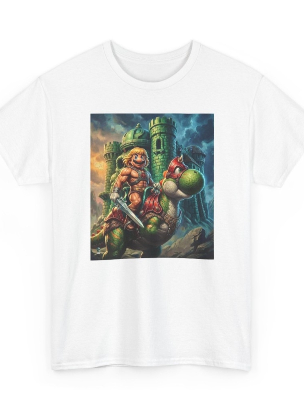 He-Man x Super Mario Bros Graphic Tee